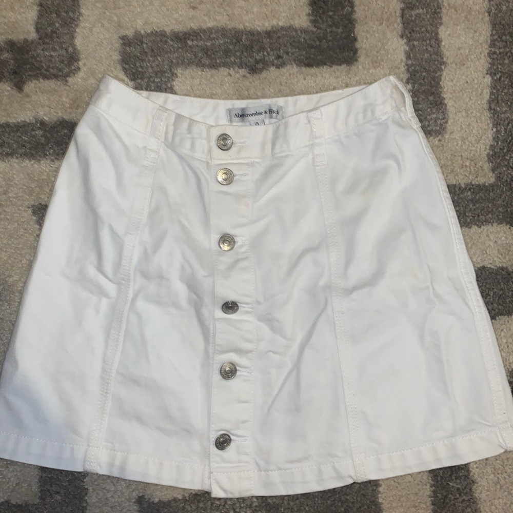 Abercrombie white skirt